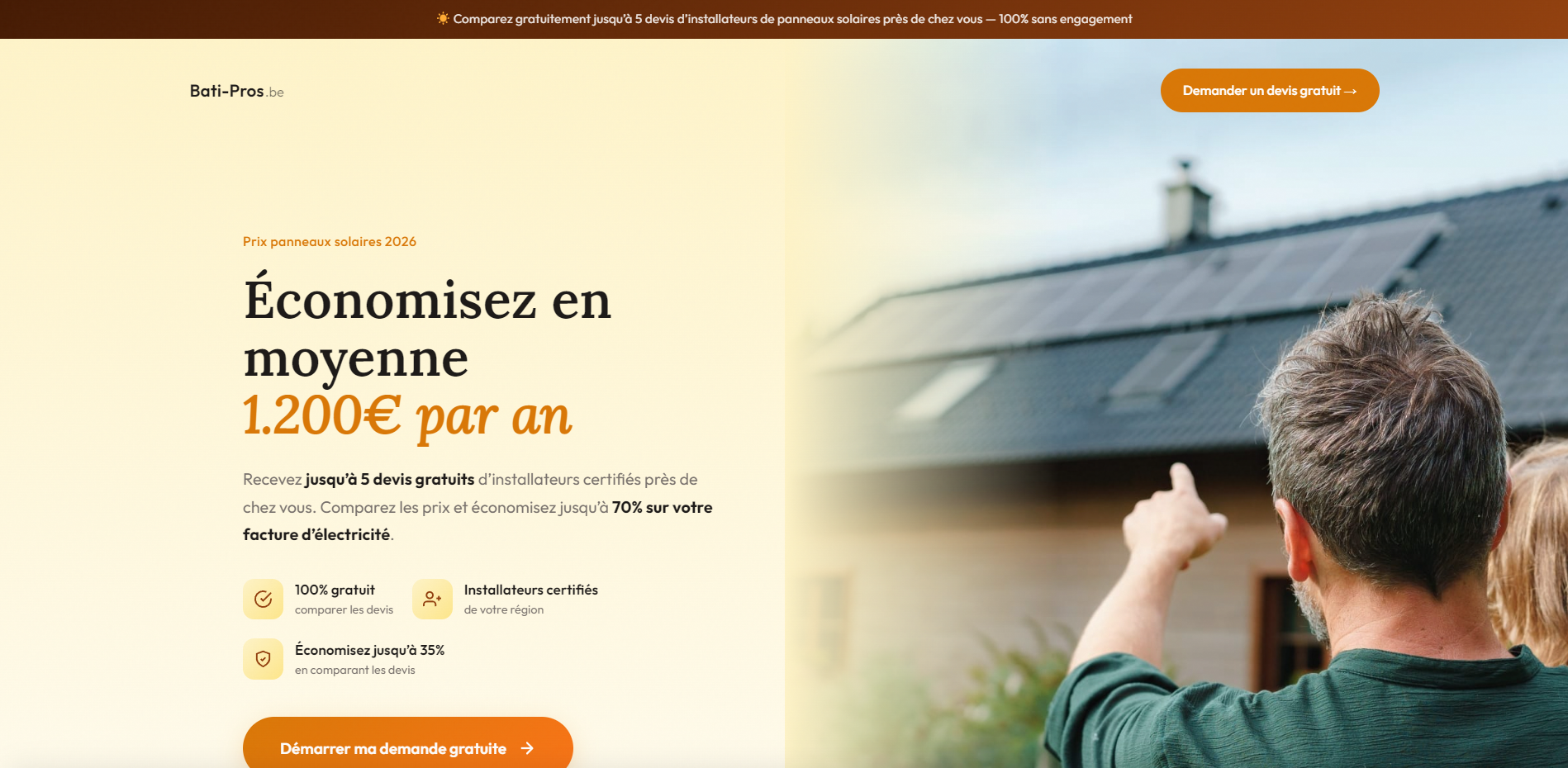 Bati-Pros · Solar panels v4 /BE SOI