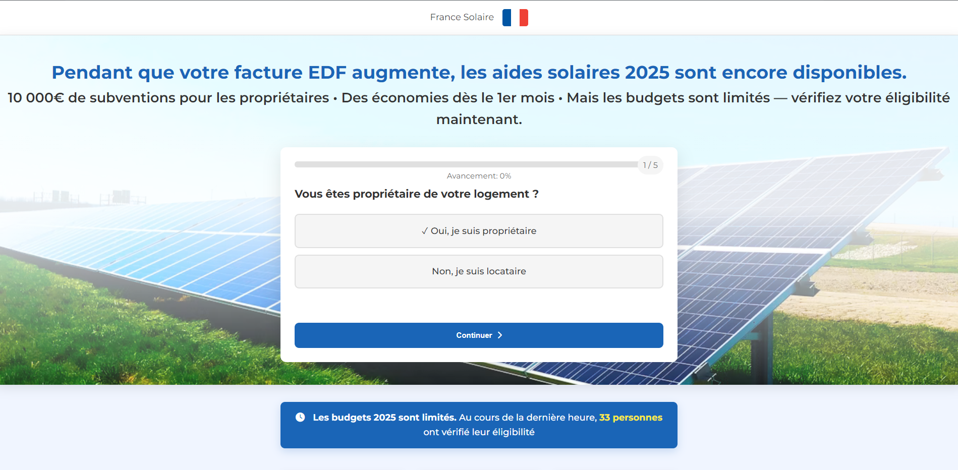 France Solaire · Solar Panels /FR SOI